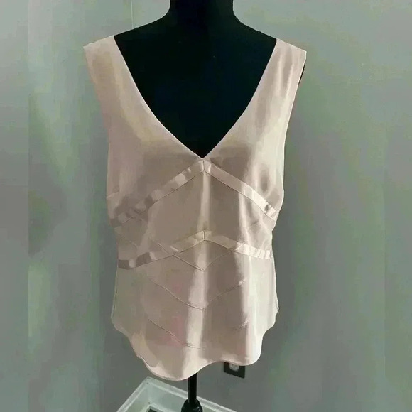 Axcess Tops - Axcess Sleeveless Blouse in Pink Women’s Sz 14